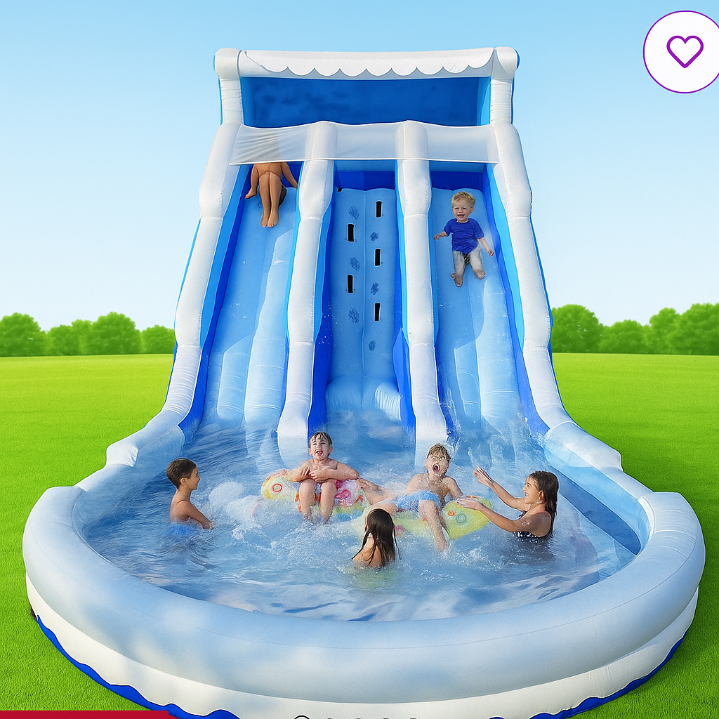 Blue Wave Slide - dimensions